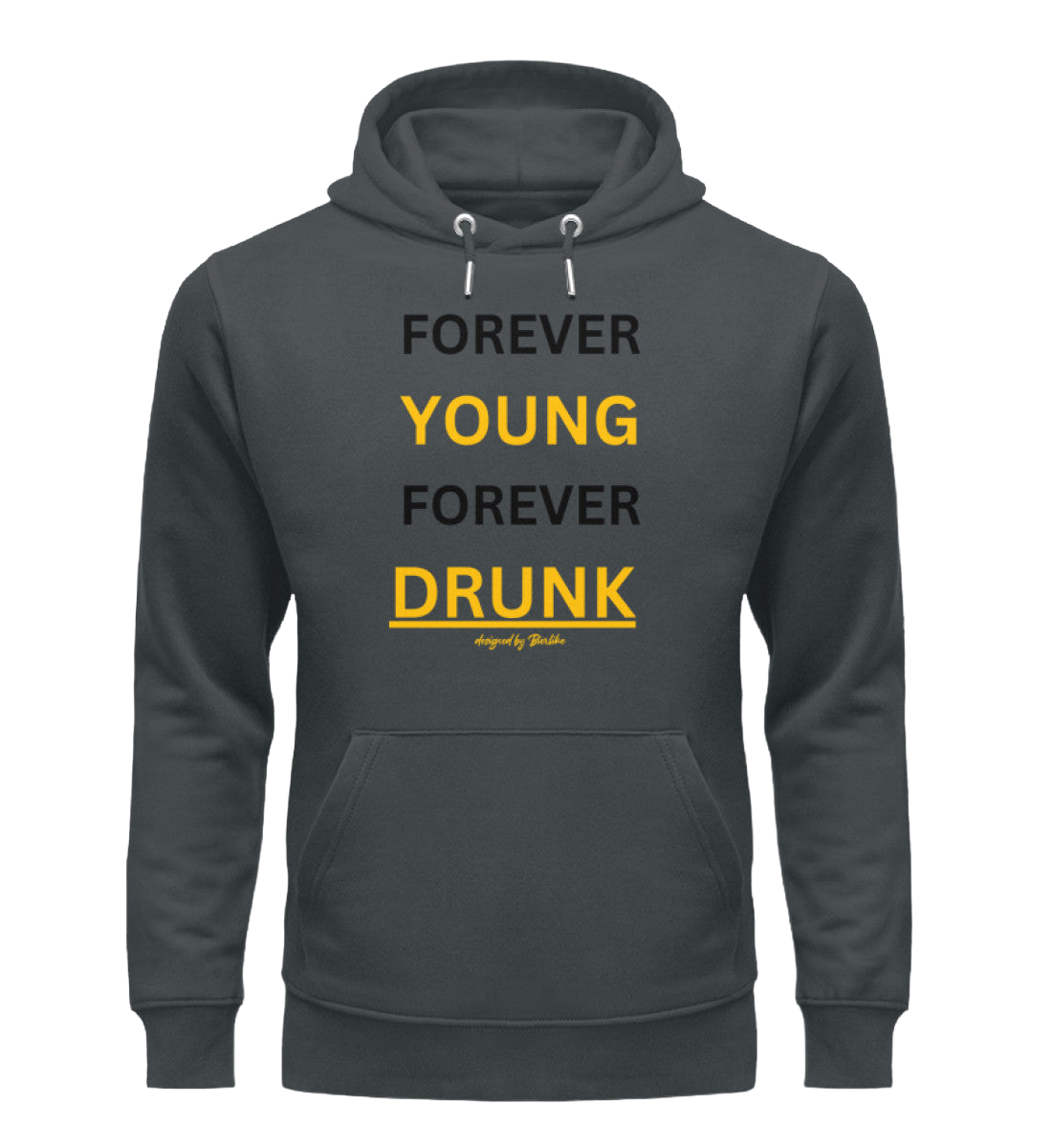 Hoodie - Kapuzenpullover | Forever young forever drunk