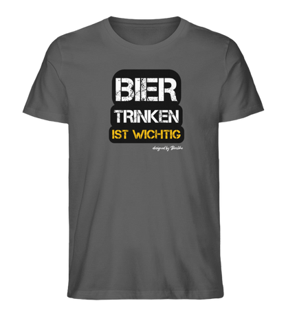 T-Shirt | Bier trinken ist wichtig